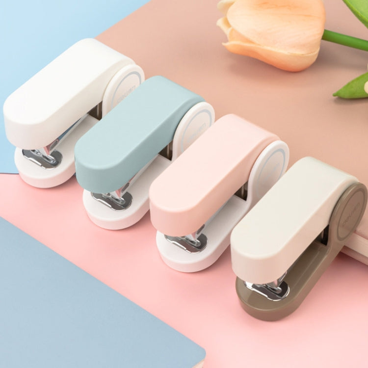 Deli Mini Stapler Includes 830 Staples ,12 Sheet Capacity(Pink)