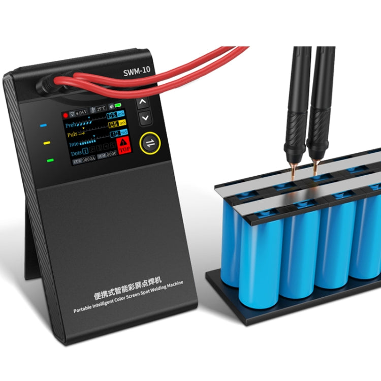 Mini soudeuse par points portative FNIRSI pour feuilles de nickel de batterie au lithium de téléphone portable (SWM-10)