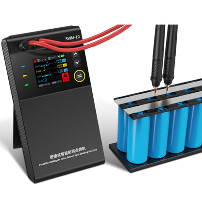 Mini soudeuse par points portative FNIRSI pour feuilles de nickel de batterie au lithium de téléphone portable (SWM-10)