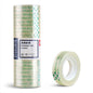 12 rouleaux Largeur 1.2cm x Longueur 27.3m Deli Petit ruban adhésif transparent haute viscosité de bureau Ruban adhésif de papeterie pour étudiant
