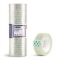 8 Rolls Wide 1.8cm x Length 27.3m Deli Small High Viscosity Office Transparent Tape Student Stationery Tape