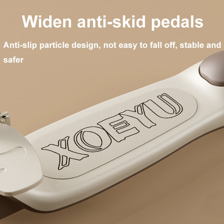 XOEYU K8 Multifunctional Adjustable Folding Children Scooter with Music and Lights, Color: 6-in-1 Pink