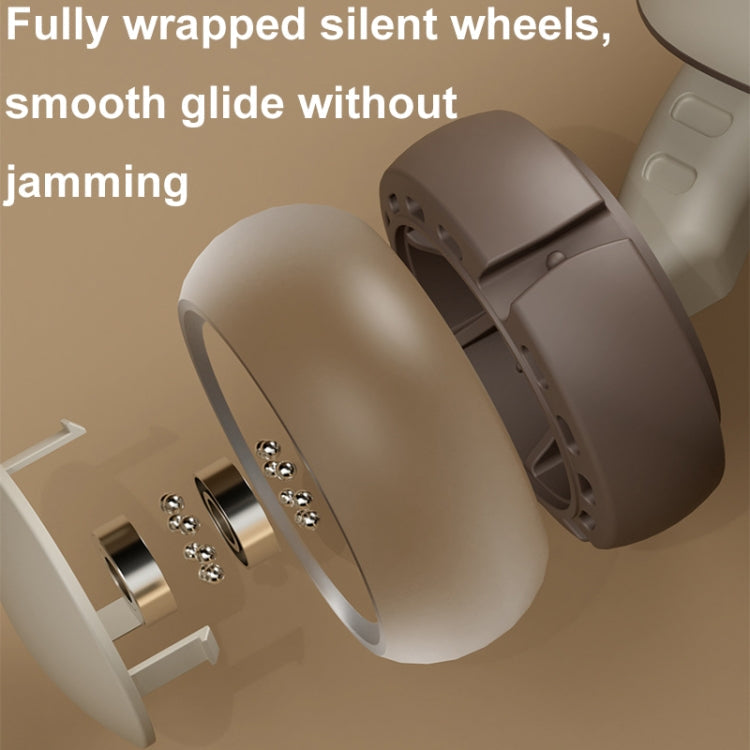 XOEYU K8 Multifunctional Adjustable Folding Children Scooter with Music and Lights, Color: Single Coffee