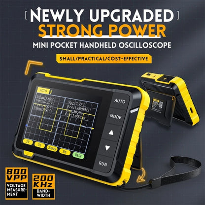 FNIRSI Handheld Small Digital Oscilloscope For Maintenance, Specification: Upgrade