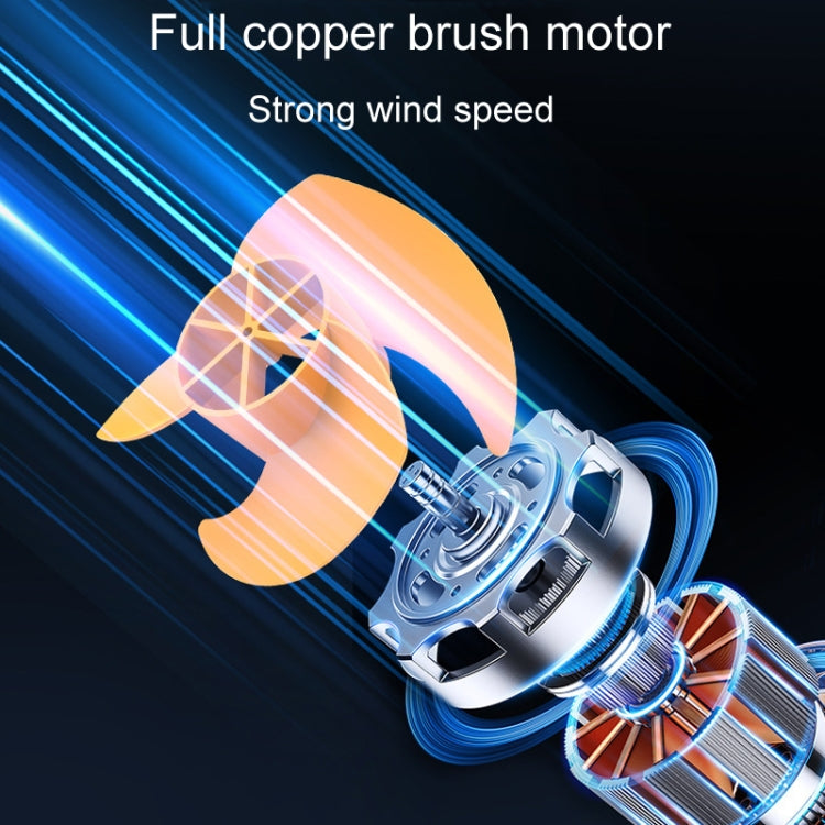 SUITU Car Foldable Cooling Fan Automobile Summer Temperature Reduction Fan, Model: Dual 24V Cigarette Lighter Energized