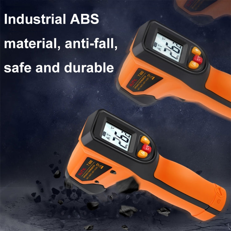 NJTY Digital Display High-Precision Infrared Thermometer For Bakery Kitchen Industry, Spec: T400A (Adjustable)