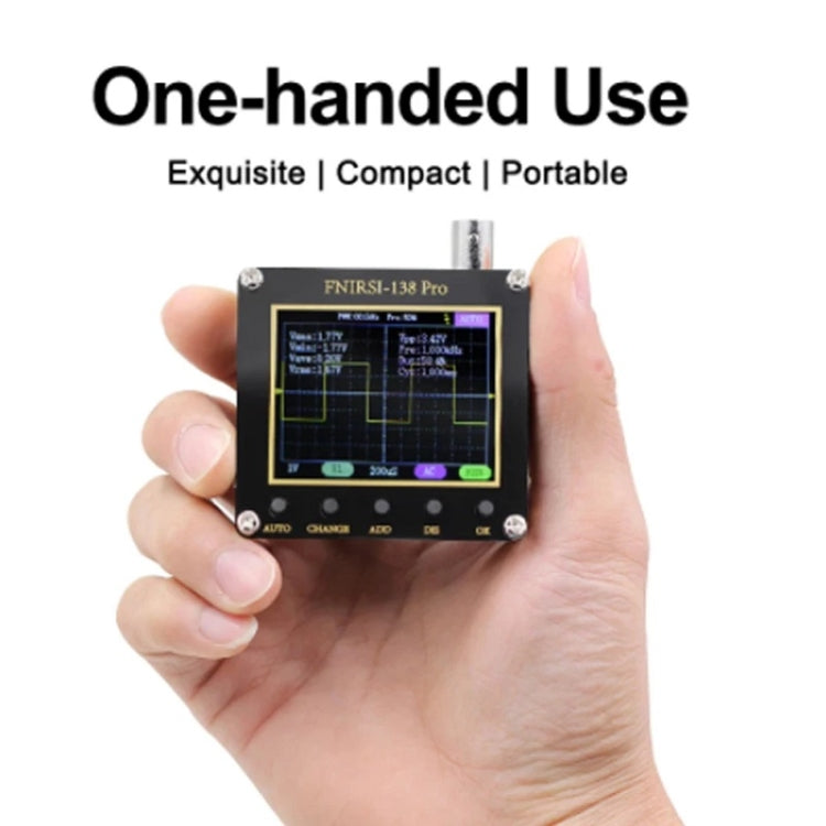 FNIRSI Handheld Small Teaching Maintenance Digital Oscilloscope, Specification: Standard Without Battery