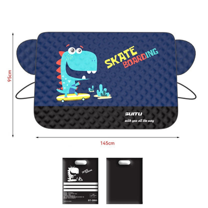 SUITU ST-3950 Couverture pare-soleil épaissie pour automobile, pare-neige de voiture, style : Im The Best