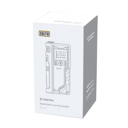 SUITU ST-9631 8pcs /Set Portable Outdoor Car Battery Emergency Start Power Car Inflatable Pump, Style: Ordinary Clip