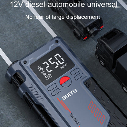 SUITU ST-9631 8pcs /Set Portable Outdoor Car Battery Emergency Start Power Car Inflatable Pump, Style: Ordinary Clip