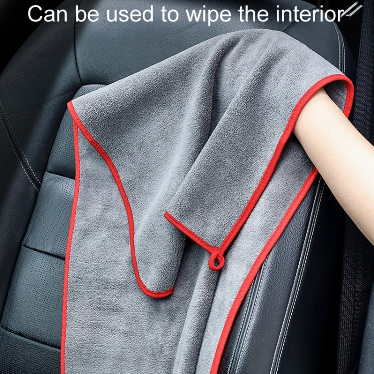 SUITU ST-9007 Double-Sided Auto Washing Towel Wiping Cloth Car Interior Absorbent Fiber Wipes, Size: 40 x 80cm