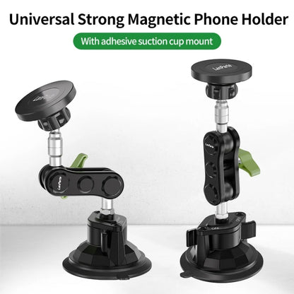 Lanparte Magnetic Car Phone Holder Adjustable Suction Cup Navigation Stand RBA-M01NLB
