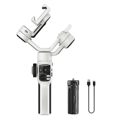 ZHIYUN Smooth 5S 3-Axis Smartphone Handheld Gimbals Stabilizer, Spec: Standard White