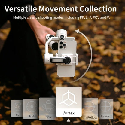 ZHIYUN Smooth 5S 3-Axis Smartphone Handheld Gimbals Stabilizer, Spec: Standard Black