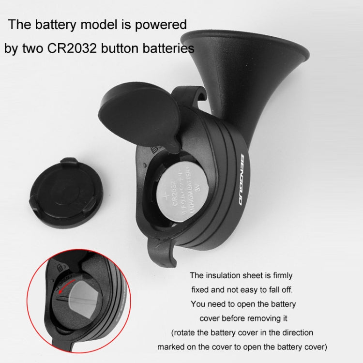 BENGGUO Bicycle Portable Electric Horn Children Bicycle Bell, Specification: Charging Model