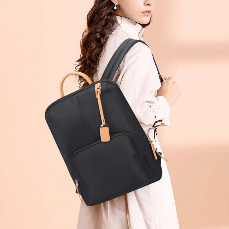 Bopai 62-126521 14-inch Laptop Thin and Light Business Waterproof Backpack(Black)