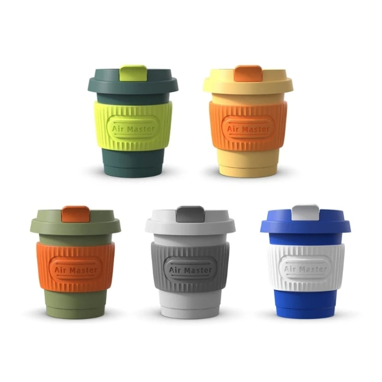 BEN.JACK Coffee Cup Car Perfume Air Conditioner Air Outlet Aromatherapy Ornaments(Light Yellow+Yellow)