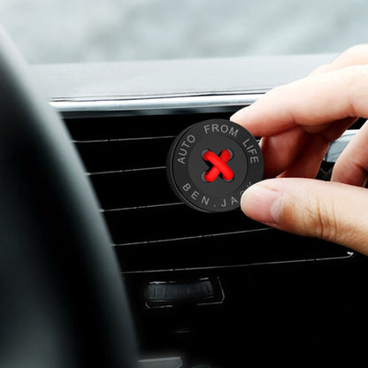 BEN.JACK Car Air Conditioner Air Outlet Aromatherapy Fragrance Ornaments(Random Color Delivery)