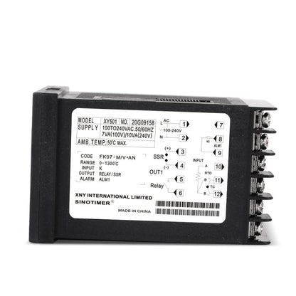 SINOTIMER XY501 Short Shell Intelligent PID Temperature Control Instrument Heating Refrigeration Relay SSR Solid State Output
