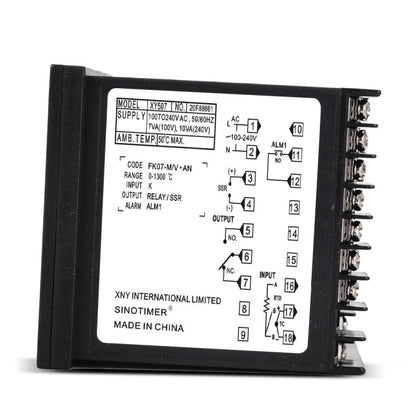 SINOTIMER XY507 Smart Temperature Control Instrument Short Shell PID Heating Relay SSR Solid State Output