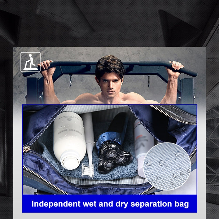 Bopai 32-01731 Large Capacity Foldable Waterproof Handheld Travel Bag Sports Fitness Bag(Black)