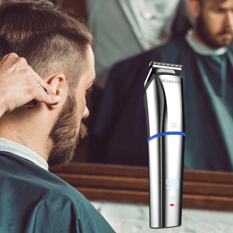 MARSKE 6 In 1 Hair Clipper Grooming Set Rechargeable Razor Carving Nose Hair Trimmer EU Plug