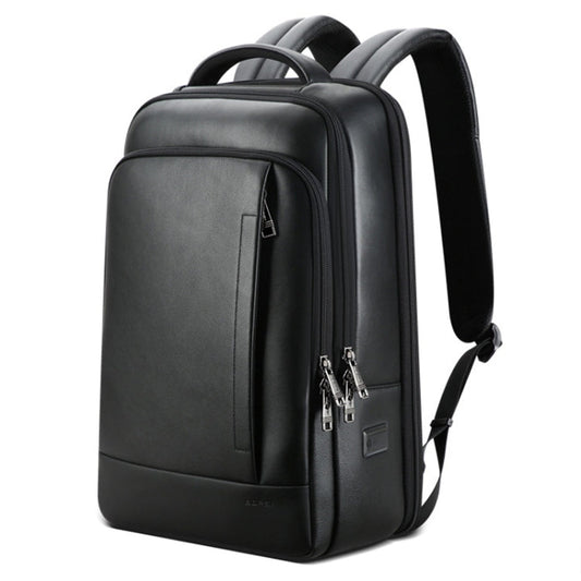 Sac à dos professionnel pour ordinateur portable Bopai grande capacité, étanche, avec ports USB+Type-C, couleur : noir