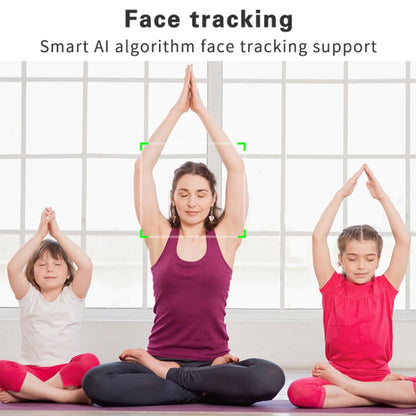 Hishell Rechargeable AI Face Intelligent Follow Shot Gimbal Cell Phone Live Streaming Video Stabilizer(White)