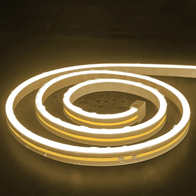 LIXINCORDA 2m 5V USB Touch Control LED Light Strip Flexible Neon Silicone Soft Strip(Warm White)