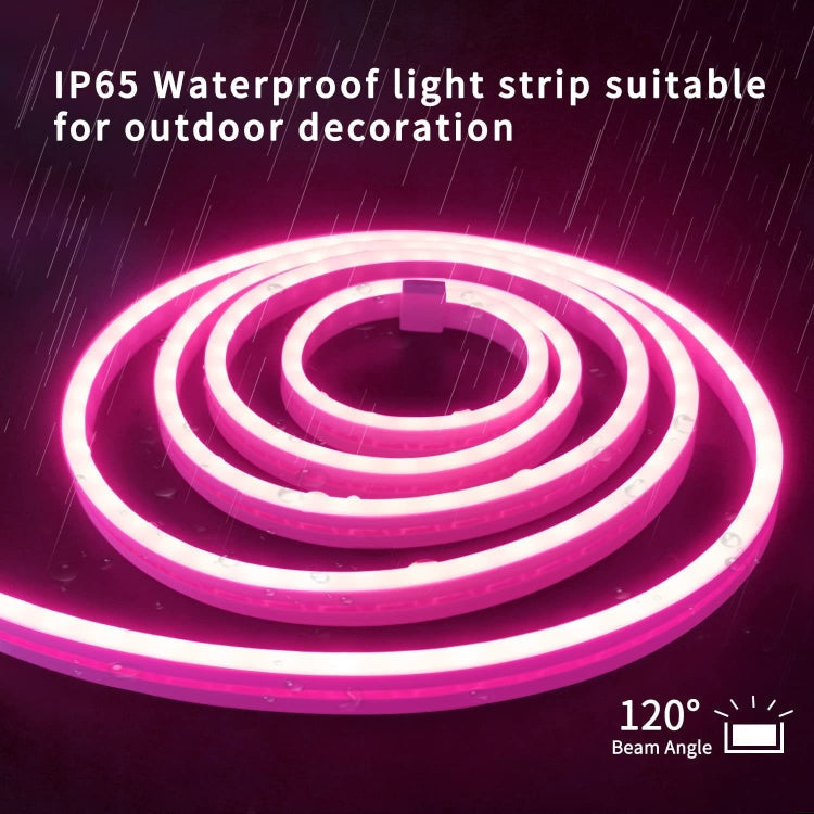 LIXINCORDA 2m 5V USB Touch Control LED Light Strip Flexible Neon Silicone Soft Strip(Warm White)