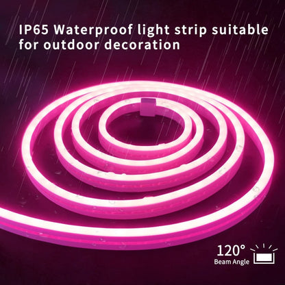 LIXINCORDA 2m 5V USB Touch Control LED Light Strip Flexible Neon Silicone Soft Strip(Warm White)