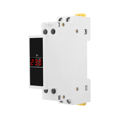 Voltmètre numérique monophasé CA modulaire type rail DIN SINOTIMER SDM011 Instrumentation électronique