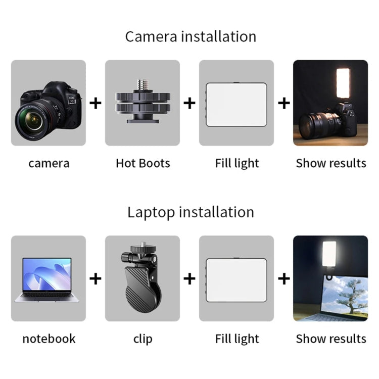 Lampe de poche rechargeable Desiontal M16 RGB Mini lumière de photographie LED Lumière d'appoint pour prise de vue en extérieur