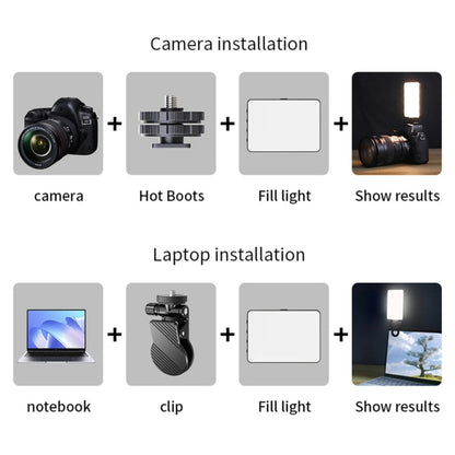 Lampe de poche rechargeable Desiontal M16 RGB Mini lumière de photographie LED Lumière d'appoint pour prise de vue en extérieur