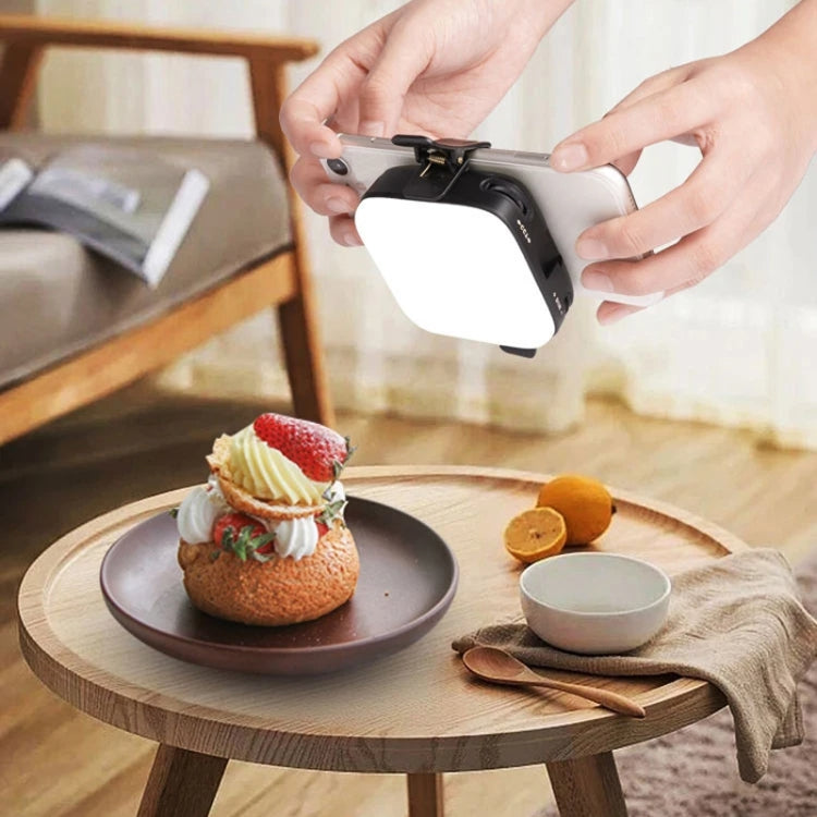 Desiontal V90 Mobile Phone Live Beauty Fill Light LED Pocket Light USB Charging Tofu Lamp(Standard)