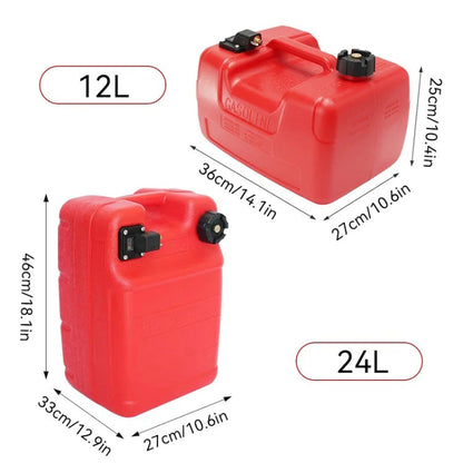 KOETSU Outboard Motor External Fuel Tank Accessories Spare Oil Drum, Capacity: 24L Outer Oil Tank