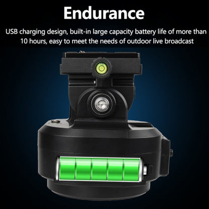 ZIFON YT-2000 Intelligent Electric Gimbal Rocker Panoramic Rotation Face Tracking Cell Phone Camera Live Streaming Artifact(Standard)