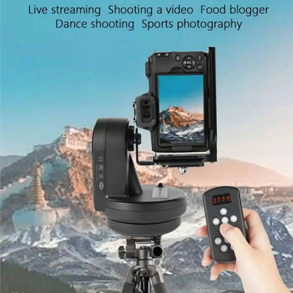 Desiontal YT-800 Cell Phone Camera Remote Control Gimbal 360 Rotation Panoramic Shooting Stabilizer(Standard)