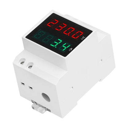 SINOTIMER SDM003-F 4 Digits Display DIN-Rail Single Phase AC Dual Display Voltage And Current Meter