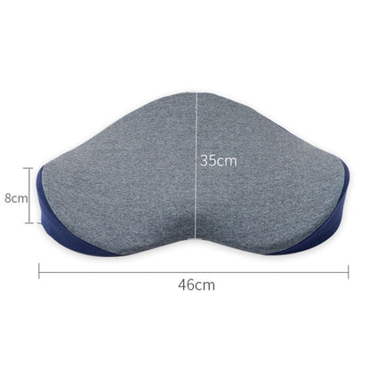 BEWALKER Memory Foam Office Seat Cushion Heart Shape Hip Chair Cushion(Pink)