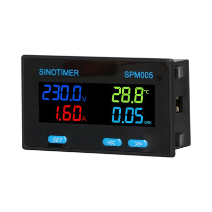 SINOTIMER SPM005 AC Digital Display Voltage Current Power Electricity Multifunctional Monitoring Meter, Specification: 200A