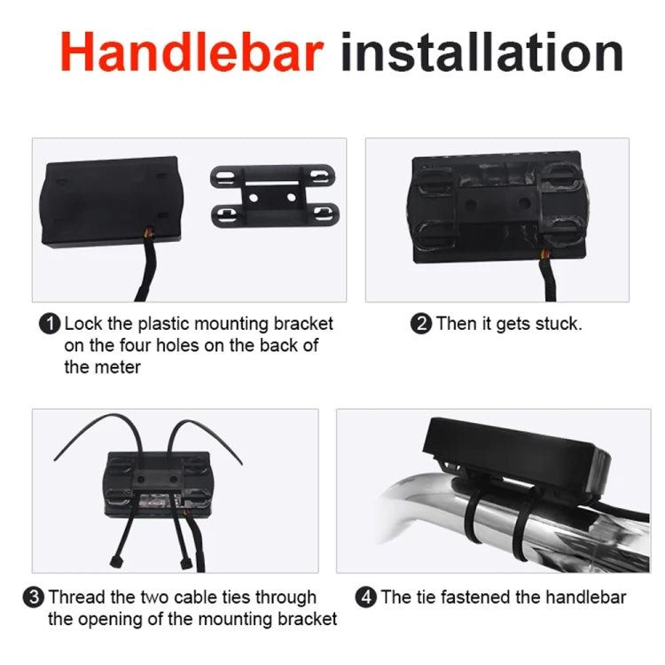 4 in 1 Water Temperature Meter Morfayer Locomotive Intelligent Multi-function Tachometer