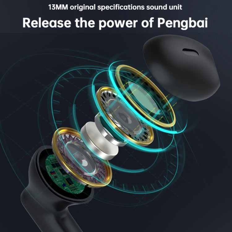 Lenovo TG132 Wireless Bluetooth 5.3 Earphones Sensorless Delay Ultra Long Life Sports Music Game Gaming Use(White)