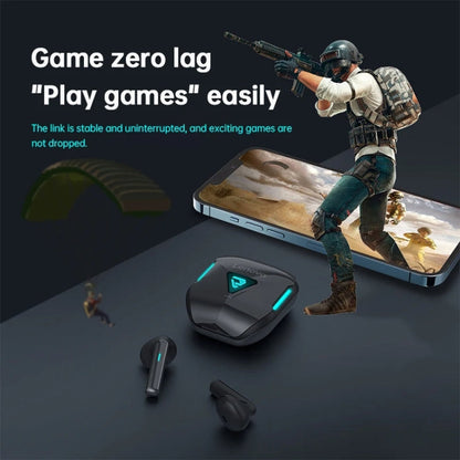 Écouteurs sans fil Bluetooth 5.3 Lenovo TG132, sans capteur, ultra-longue durée de vie, pour le sport, la musique et le jeu (noir)