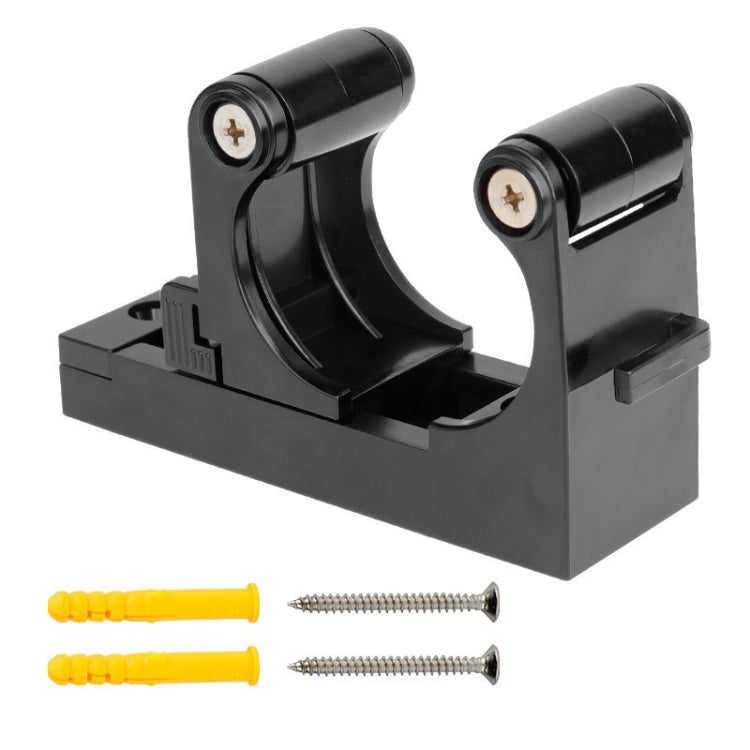 DEEMOUNT RCK-051 Road Bicycle Parking Buckle Wall Hook Mountain Bike Parking Buckle(Black)