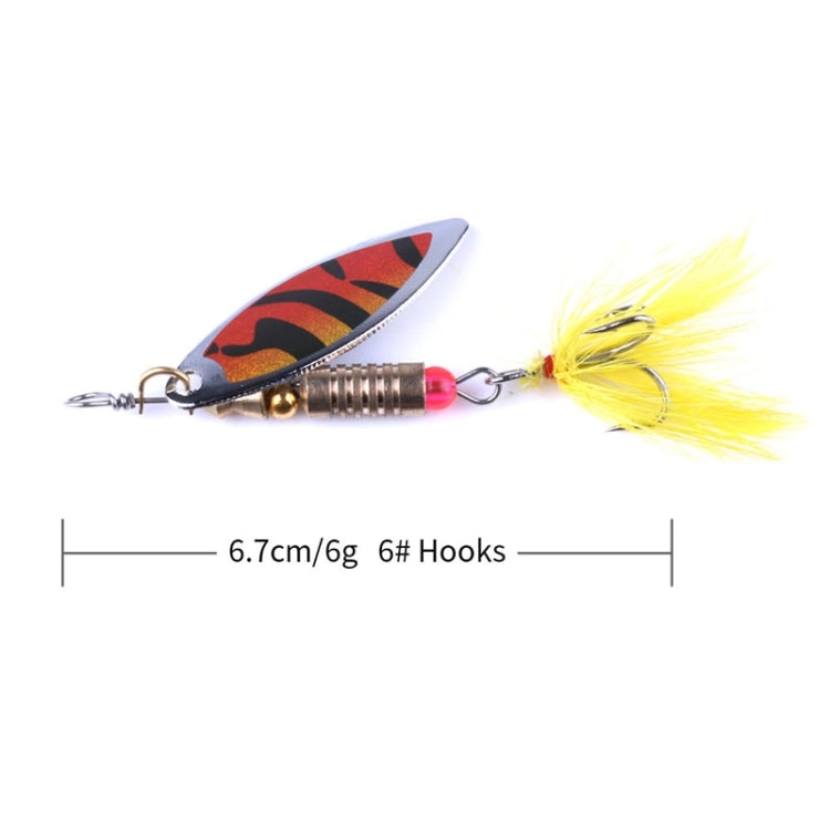 HENGJIA Composite Metal Sequins Fishing Lure Freshwater Fishing Dummy Bait, Model: SP030