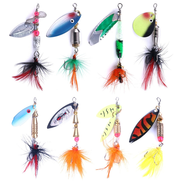 HENGJIA Composite Metal Sequins Fishing Lure Freshwater Fishing Dummy Bait, Model: SP020