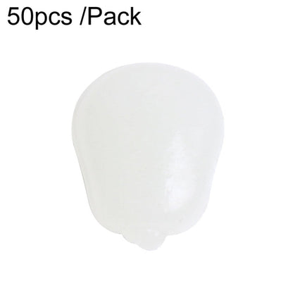 50pcs /Pack HENGJIA SO183 Floating Water Corn Soft Bait Plastic Lua Dummy Lures(Luminous Color)