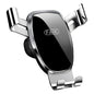 FAIK Car Cell Phone Holder Air Vent Triangle Gravity Sensor Car Phone Bracket, Color: Silve Mirror Model