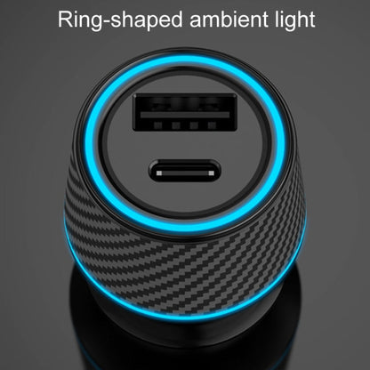 QIAKEY Dual Fast Charging Charger One To Two Cigarette Lighter, Size: TH219 48W(Black)